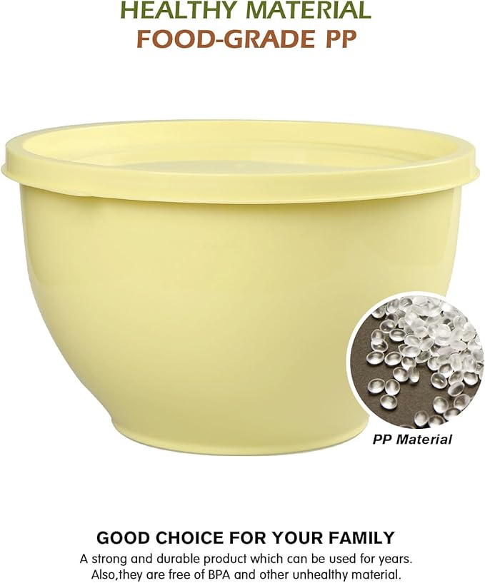 Greentainer Plastic Mixing Bowls - Image 4