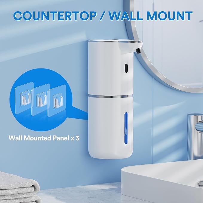 Automatic Foaming Soap Dispenser Touchless, Rechargeable Electric Hand ＆ Dish - Image 4