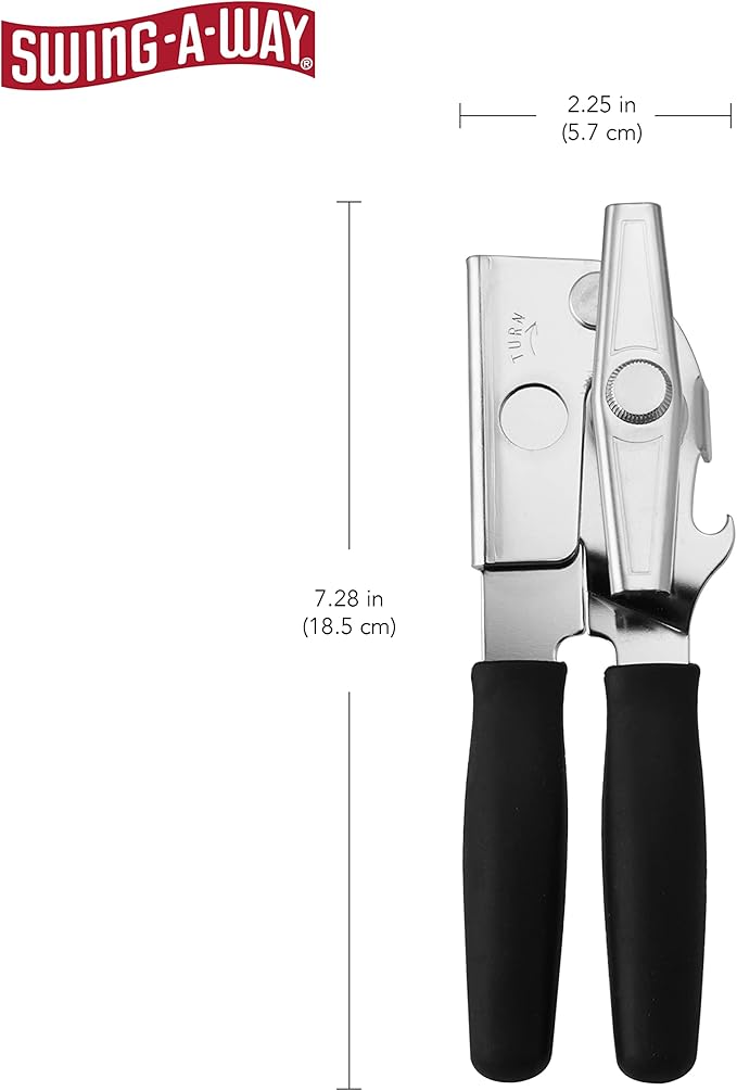 Swing-A-Way Portable Can Opener, Features an Ergonimic Handle - Image 2