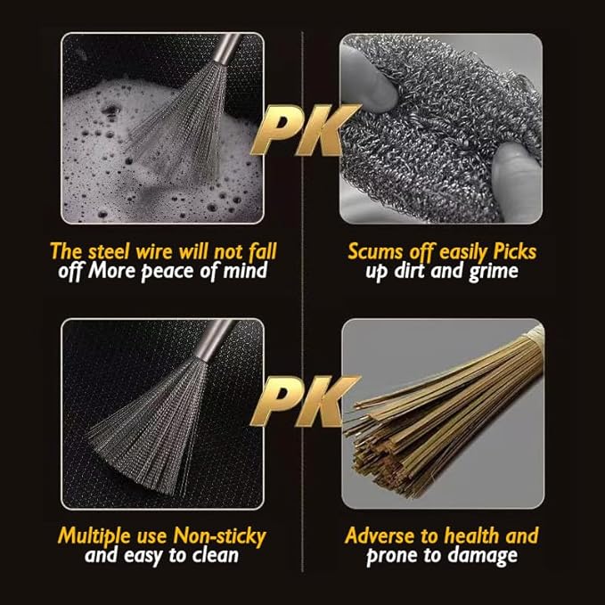Stainless Steel Dish Brush - Image 3
