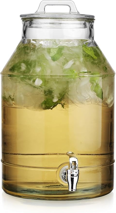 3 Gallon Glass Drink Dispensers - Image 8