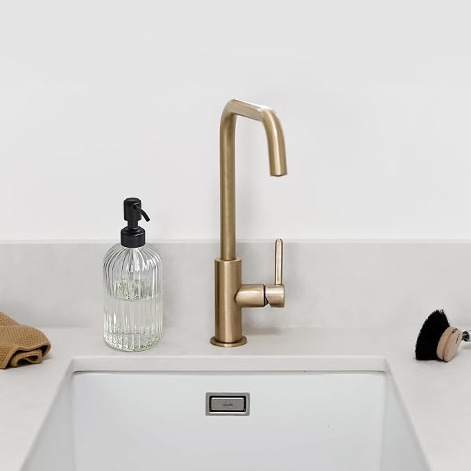 JASAI 18Oz Simple Glass Soap Dispenser - Image 7