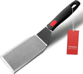 Professional Metal Spatula for Cast Iron Skillets and Flat Top Grills, Full by VOVOLY