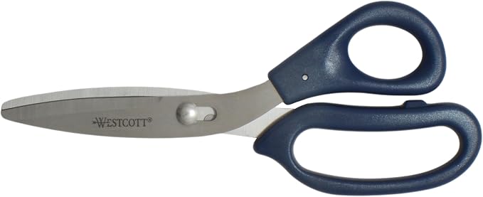 Westcott 8" Power Pivot Stainless Steel Hard Handle High-Leverage Crafting and by Westcott