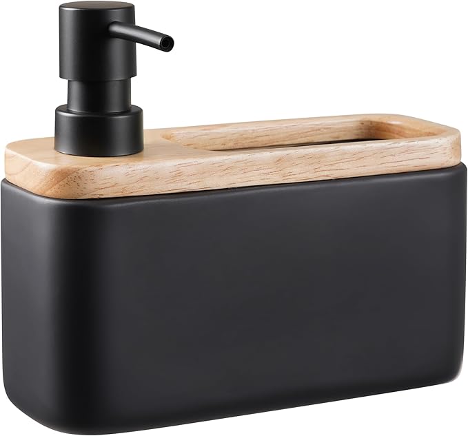 RQYIXI Black Soap Dispenser by RQYIXI
