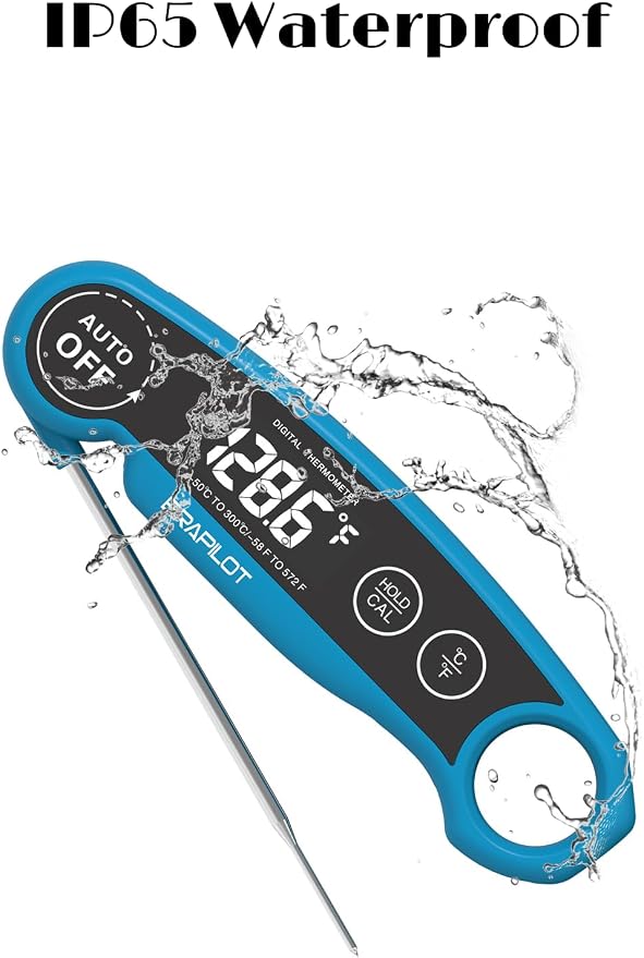 Digital Meat Thermometer Rechargeable, Waterproof Kitchen Cooking Thermometer - Image 6