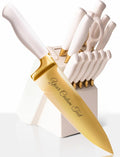 Personalized Gold Knife Set by STYLEDSETTINGS