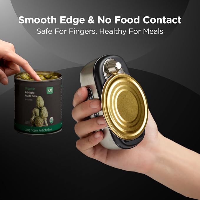 Kitchen Mama Orbit One Stainless Steel Rechargeable Electric Can Opener: - Image 5