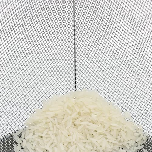 Fine Mesh Strainer for Kitchen, 3 Quart Stainless Steel Colander Bowl