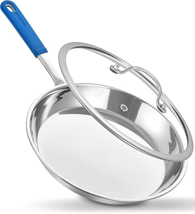 LOLIKITCH 10 In Stainless Steel Skillet by LolyKitch