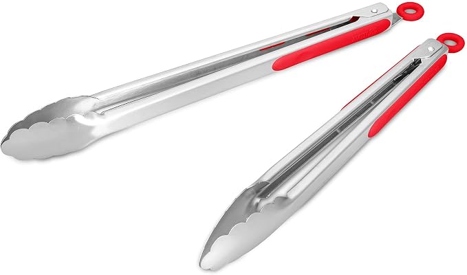 304 Stainless Steel Kitchen Cooking Tongs by ALLWIN-HOUSEWARE