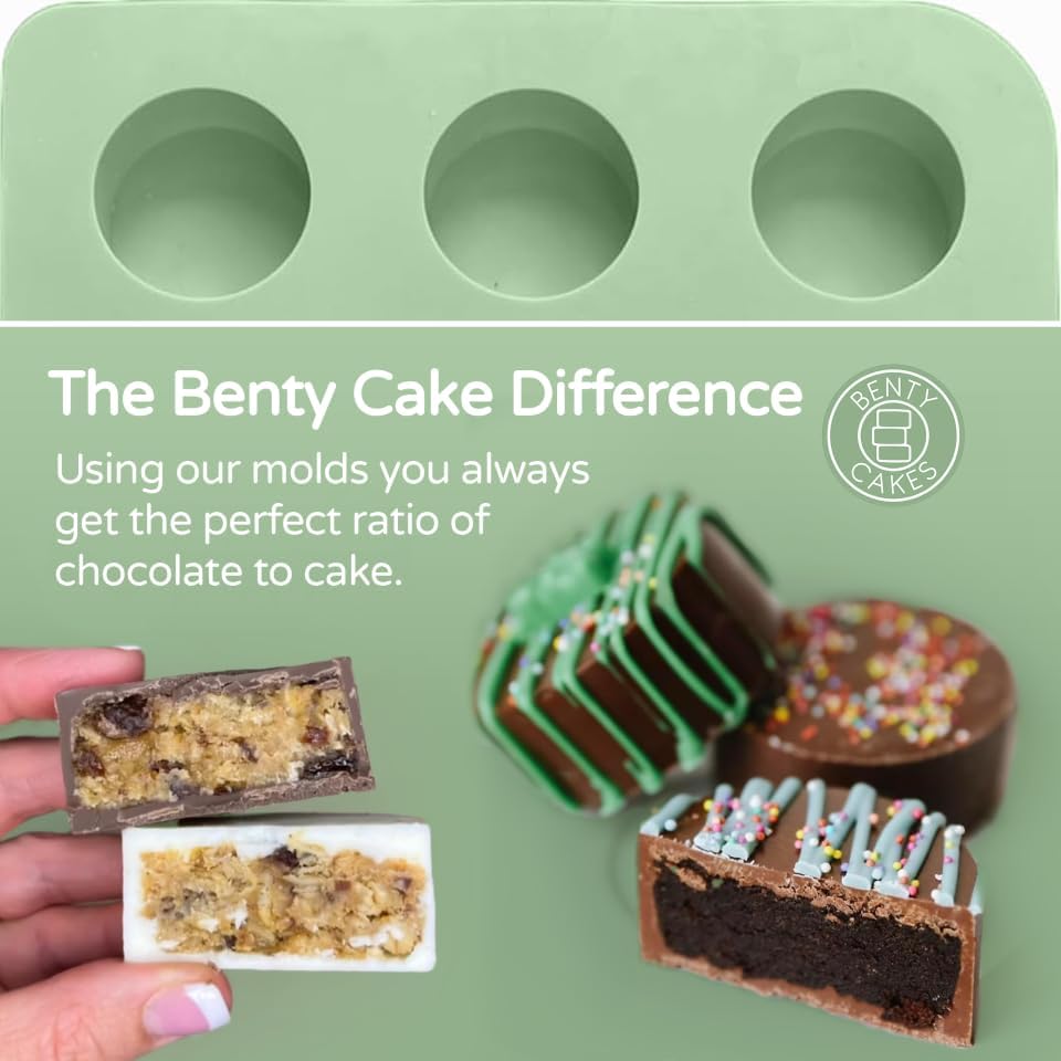 Benty Cakes – The Original Cake Puck Mold Set – Better than a Cake
