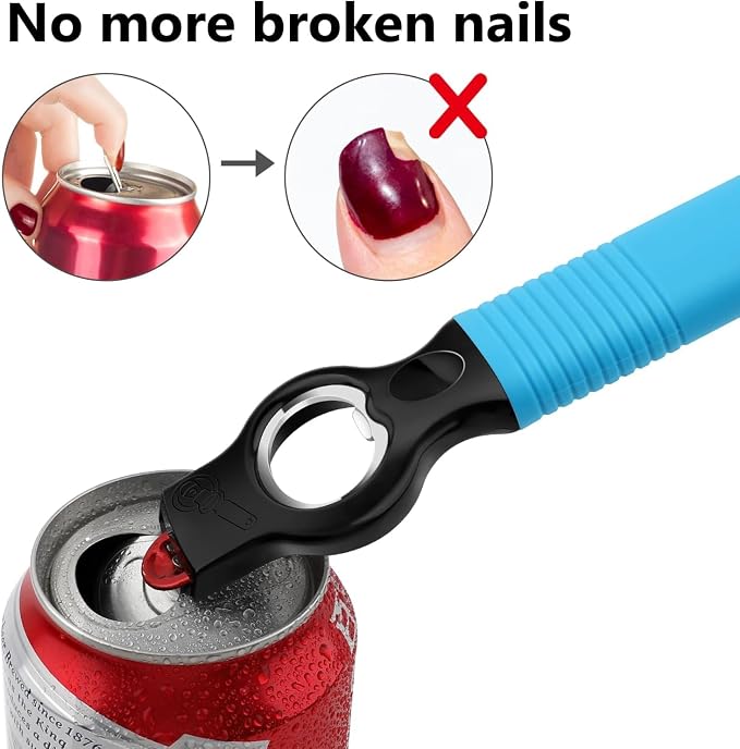 2-Pack Magnetic Beer Bottle Opener & Soda Can Opener, 2-in-1 Bottle Opener and - Image 5
