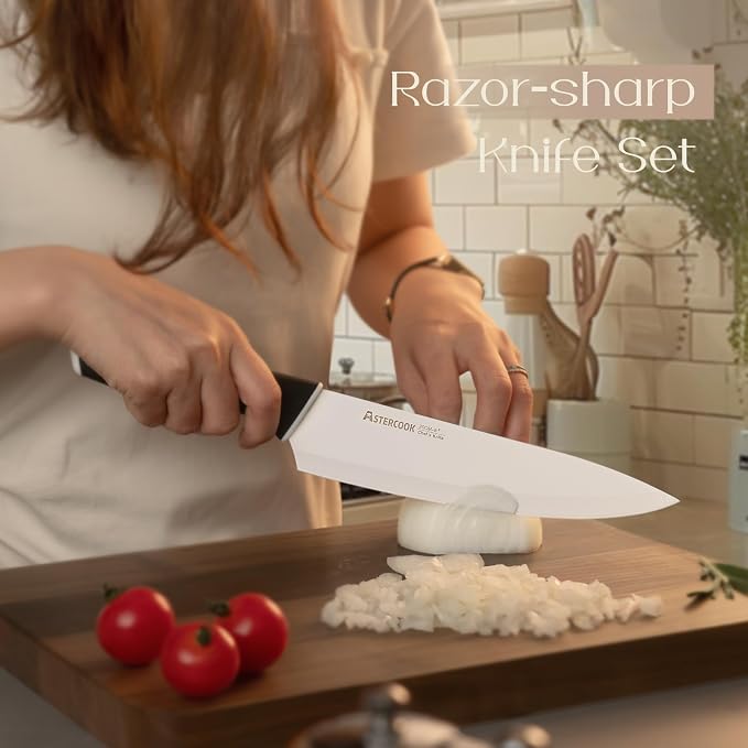 Astercook Knife Set, Kitchen Knives - Image 2
