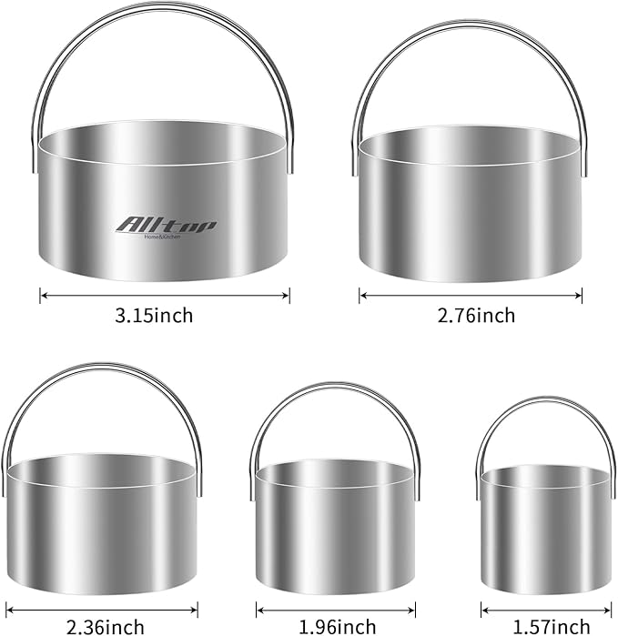 ALLTOP Round Biscuit Cutters - Image 3