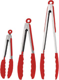 Kitchen Tongs with Silicone Tips, Kitchen Tongs, Cooking Tongs, Premium by Unknown