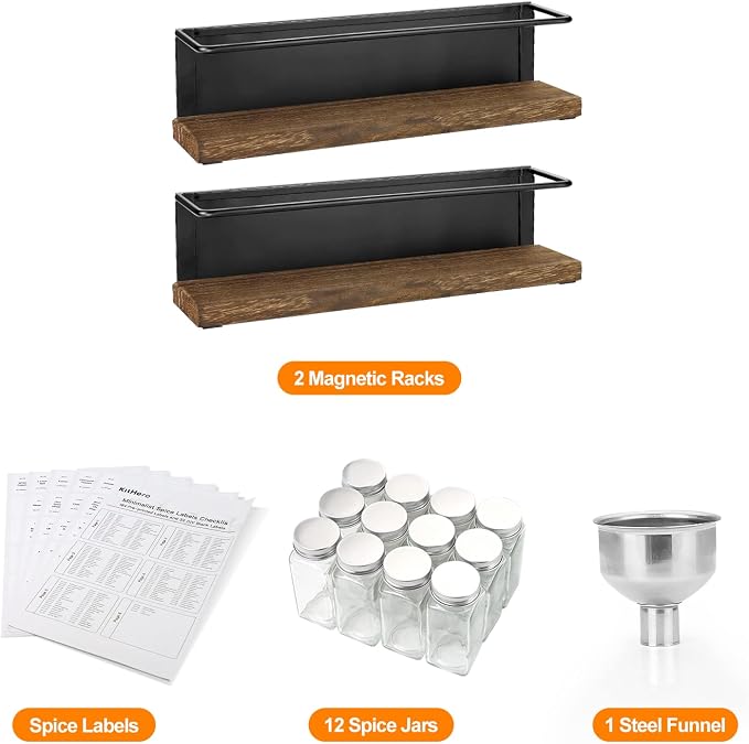 Magnetic Spice Rack Organizer - Image 2