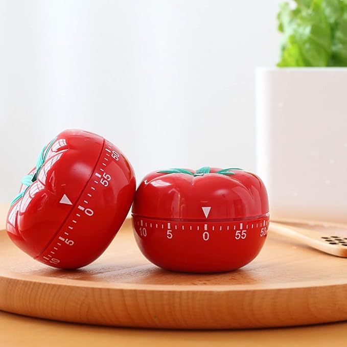 Cute Tomato Shape 360 Degree Rotating Kitchen Cooking Timer Kitchen Craft - Image 5