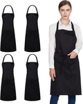 Jubatus 4 Pack 100% Cotton Aprons by Jubatus