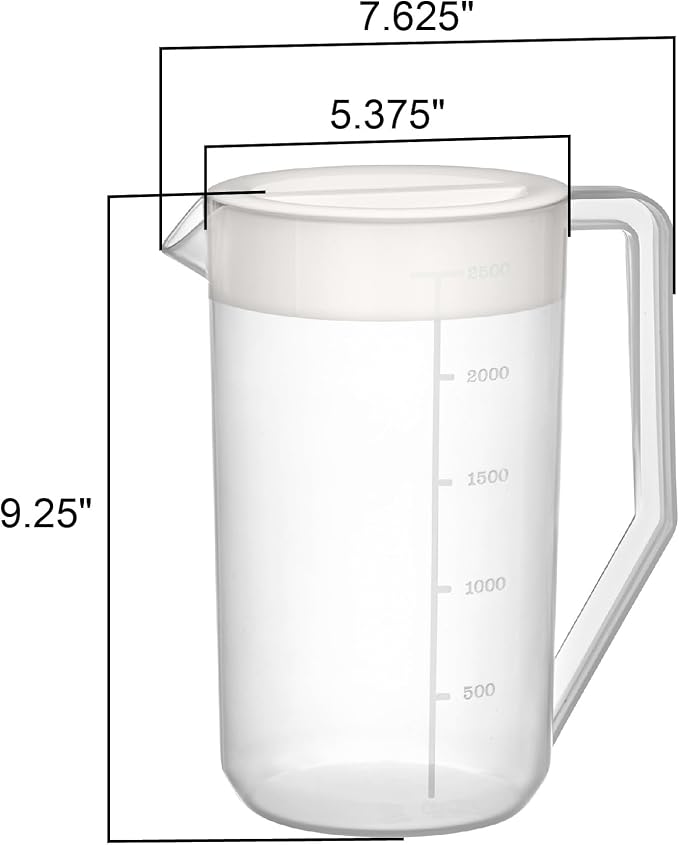 Amazing Abby - Kitchen Party - 2-Quart Plastic Pitcher, Unbreakable Water - Image 6