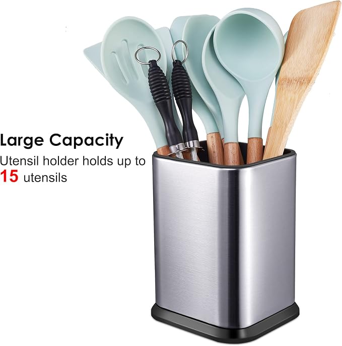 RedCall Stainless Steel Kitchen Utensil Holder - Image 2