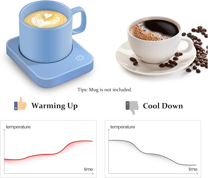 VOBAGA Coffee Mug Warmer for Desk - Image 4
