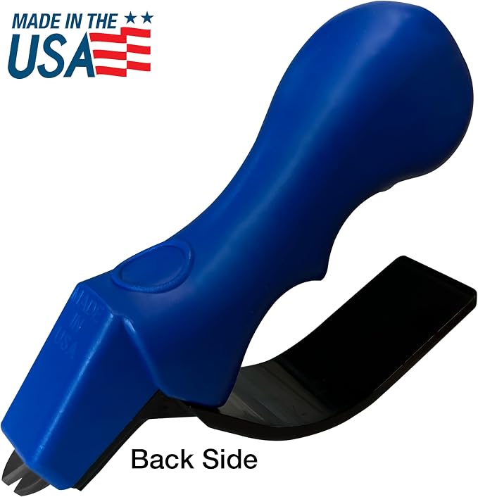 ACCUSHARP Knife Sharpener, Portable and Easy to Use, Hones and Sharpens Cleavers - Image 3