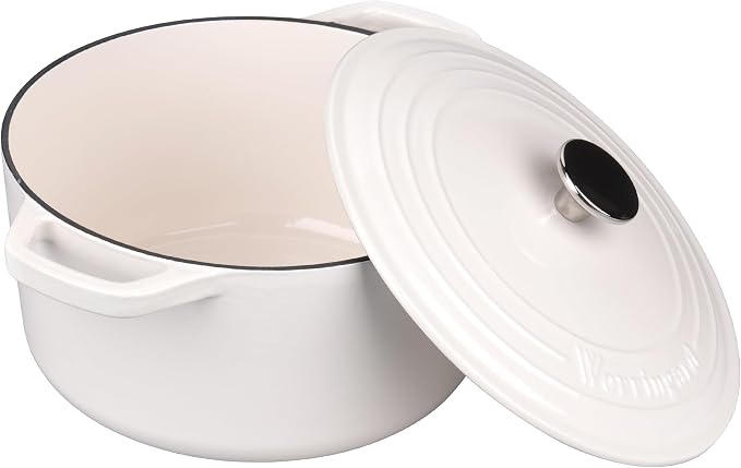 VORRINGARD Enameled Cast Iron Dutch Oven Pot - Image 6