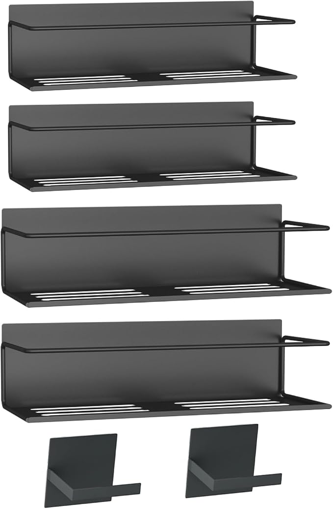 Magnetic Spice Rack For Refrigerator, Magnetic Fridge Shelf For Kitchen - Image 4