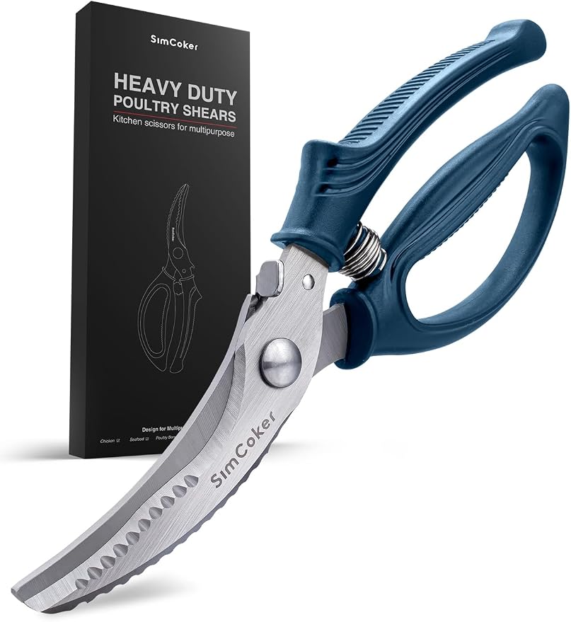 Poultry Shears, Heavy Duty Kitchen Shears by SimCoker
