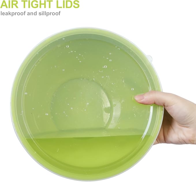 BoxedHome BPA Free Plastic Round Mixing Bowl - Image 3