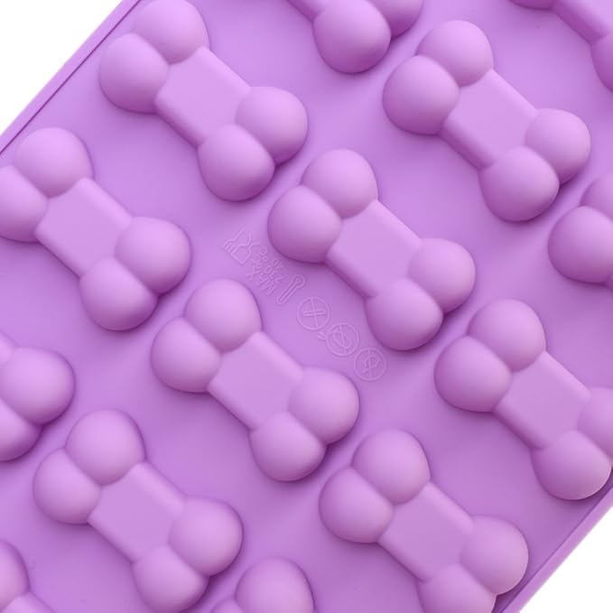 homEdge Puppy Dog Paw and Bone Silicone Molds, Non-Stick Food Grade Silicone - Image 5