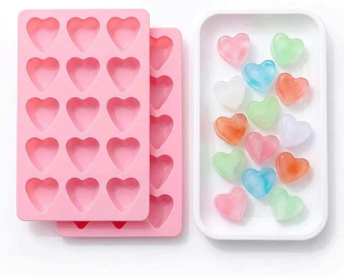 Cute Ice Cube Trays Silicone Chocolate Mold Wax Melt Molds Easy Release Ice by MayeBridge