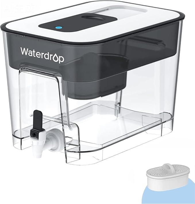 Waterdrop WFD-22L Large Water Filter Dispenser, 40-Cup Water Filter Pitcher by Waterdrop