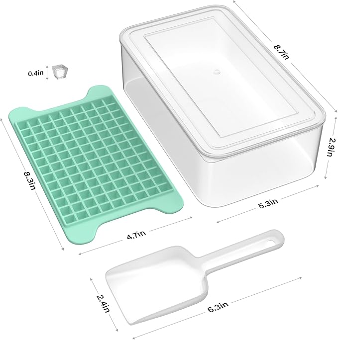 Mini Ice Cube Tray for Freezer: FDDBI Small Ice Trays for Freezer - Image 6