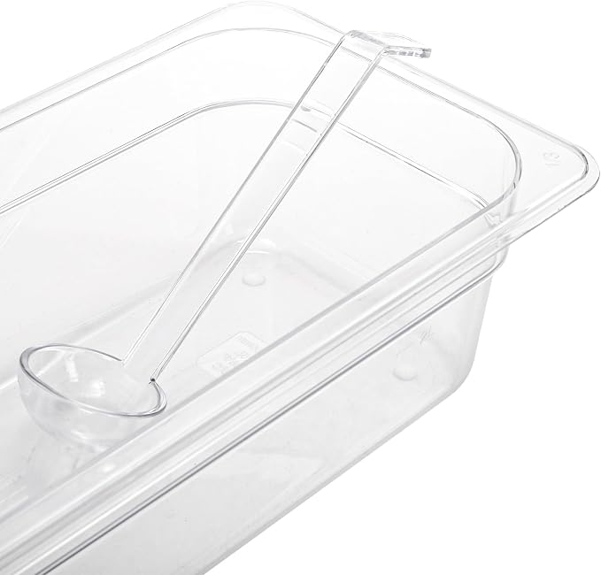 Coloch 20 Pack 1oz Plastic Small Ladle, 7 Inch Clear Mini Ladle Long Handle - Image 4