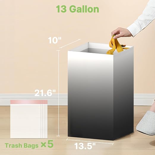 4 Pack Extra Large Disposable Trash Cans, Reusable Portable Garbage Can - Image 2