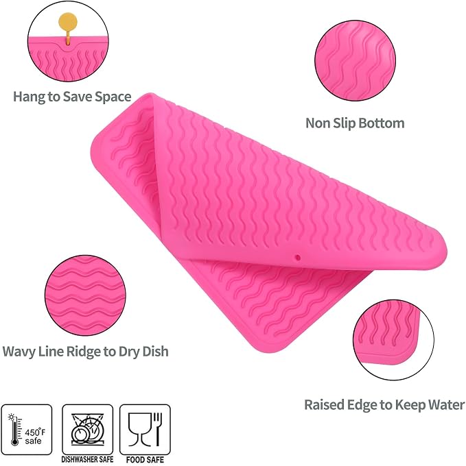 MicoYang Silicone Dish Drying Mat - Image 3