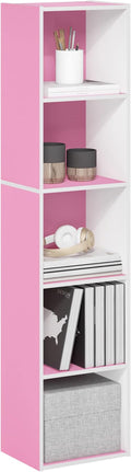Furinno PASIR Book Shelf, 5-Tier Modern Bookshelf, Open Shelves Bookcase 9 x 12 by Furinno-FitsYourSpaceFitsYourBudget