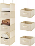 MAX Houser 6 Tier Shelf Hanging Closet Organizer, Closet Hanging Shelf by MAXHouser