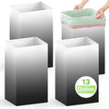 4 Pack Extra Large Disposable Trash Cans, Reusable Portable Garbage Can by Magicheap