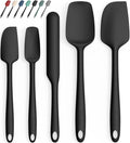 Coukre Silicone Spatula Set of 5, High Temperature Resistant, Food Grade by Coukre