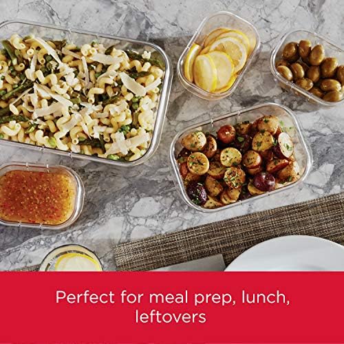Rubbermaid Brilliance BPA-Free 3 Set Food Storage Containers with