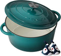 Enameled Cast Iron Dutch Oven by SUNOUTLY