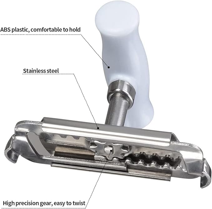Kichwit Jar Opener for Arthritis, Stainless Steel Jar Lid Opener for Small and - Image 4