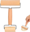 JJUNW Small Rolling Pin, Pizza Dough Roller, Non Stick Wood Pastry Roller by Unknown