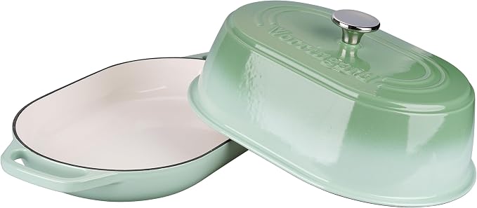 VORRINGARD Enameled Cast Iron Dutch Oven Pot - Image 6