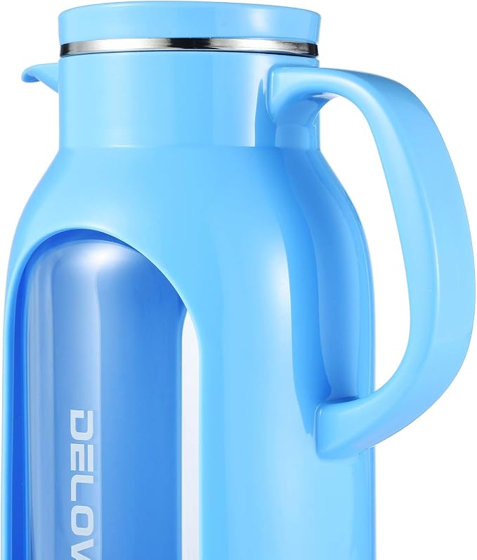Delove 68 oz/2 Liter Glass Pitcher - Image 3