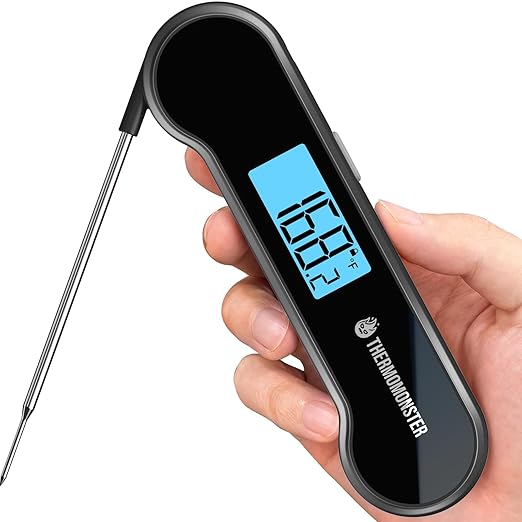 0.5 Sec Instant Read Meat Thermometer Digital by ThermoMonster