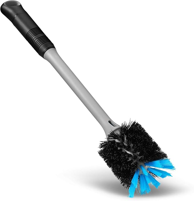 MOSOLAN 2-in-1 Bottle and Straw Cleaning Brush, Long Handle Water Bottle - Image 2